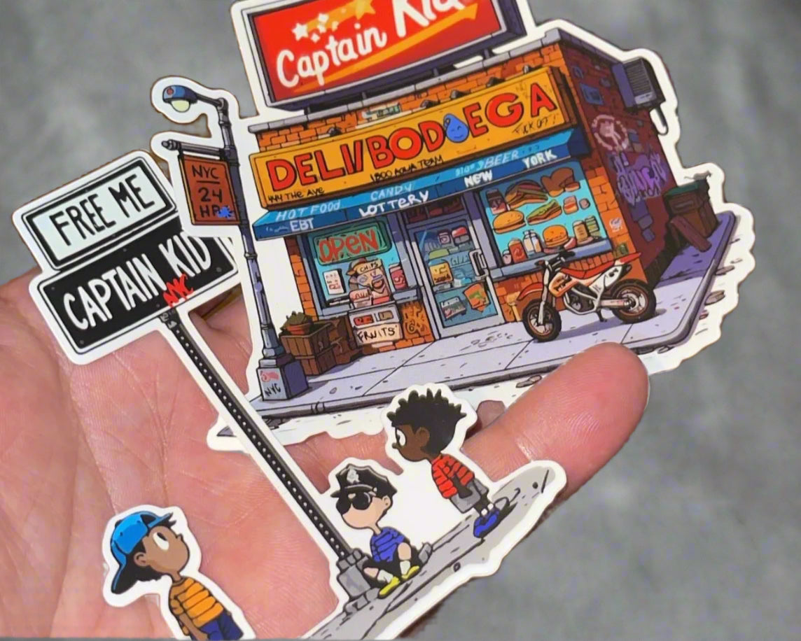 BODEGA BOYS STICKERS FREE WITH EVERY PURCHASE