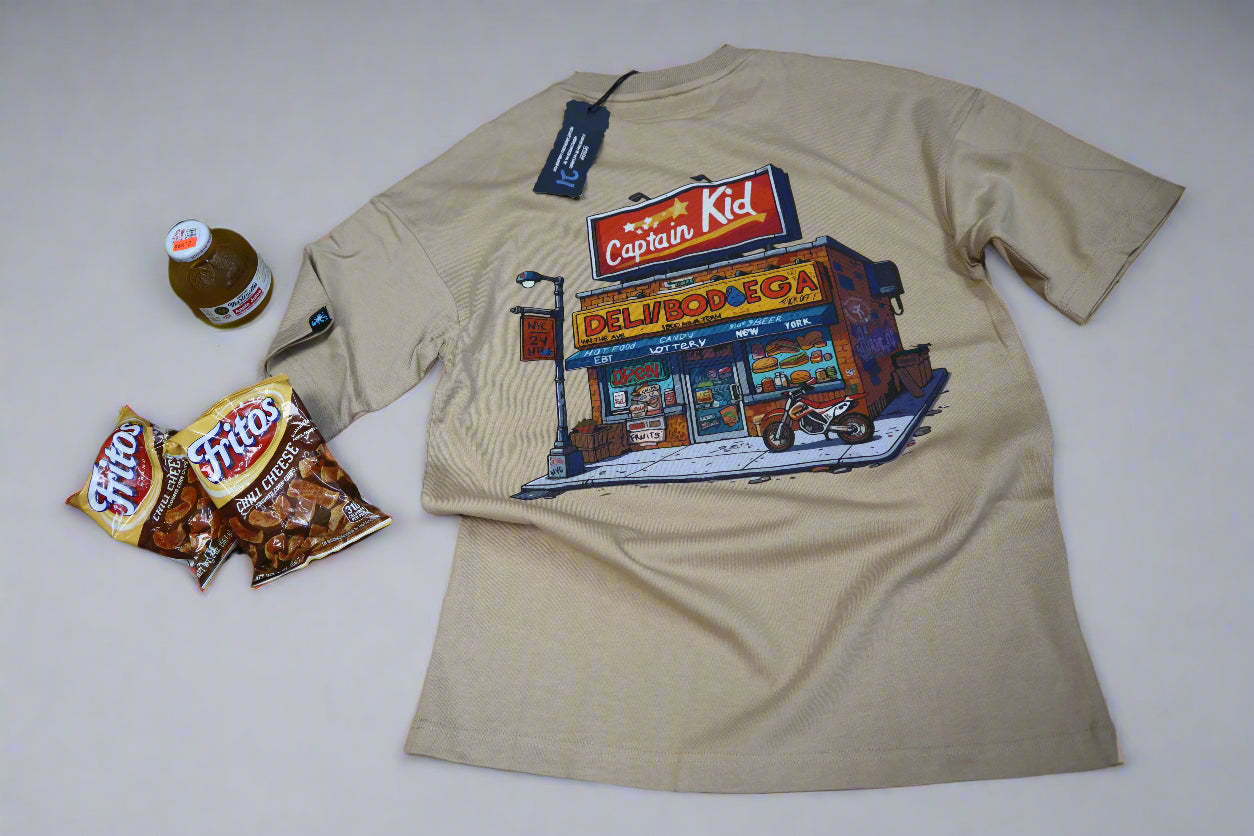 BODEGA BOYS TEE BEIGE